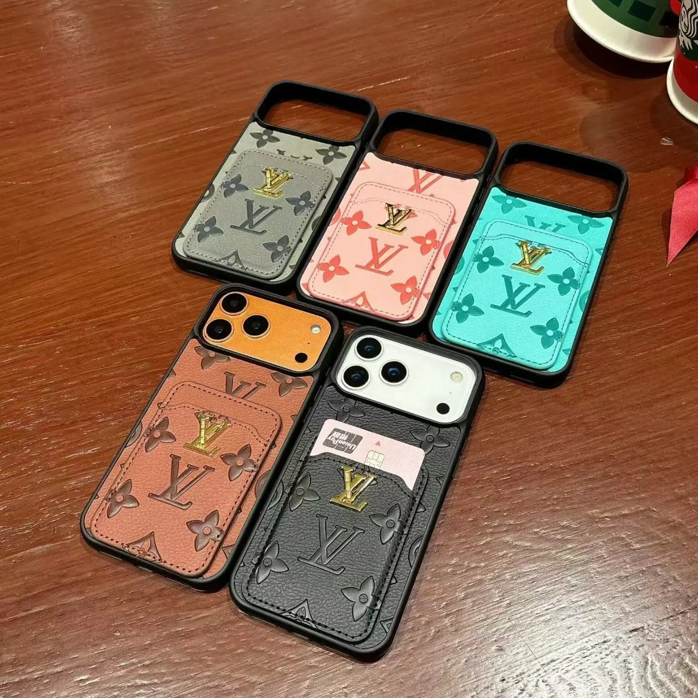 Louis Vuitton iPhone Case - LV Monogram Case with Cardholder - Elitesmark