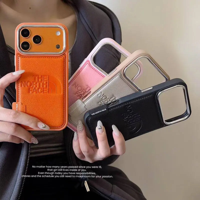 Luxury Leather Phone Case for iPhone | Embroidered Fashion Style Cover Elitesmark