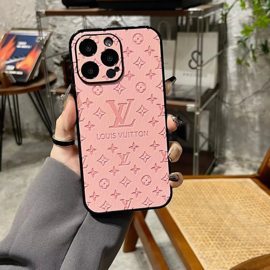 Louis Vuitton iPhone Case - L V 3D Monogram Embossed Leather Case - Elitesmark
