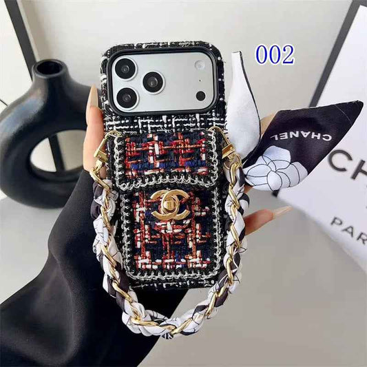 Chanel iPhone Case - Luxury Tweed Designer iPhone Case