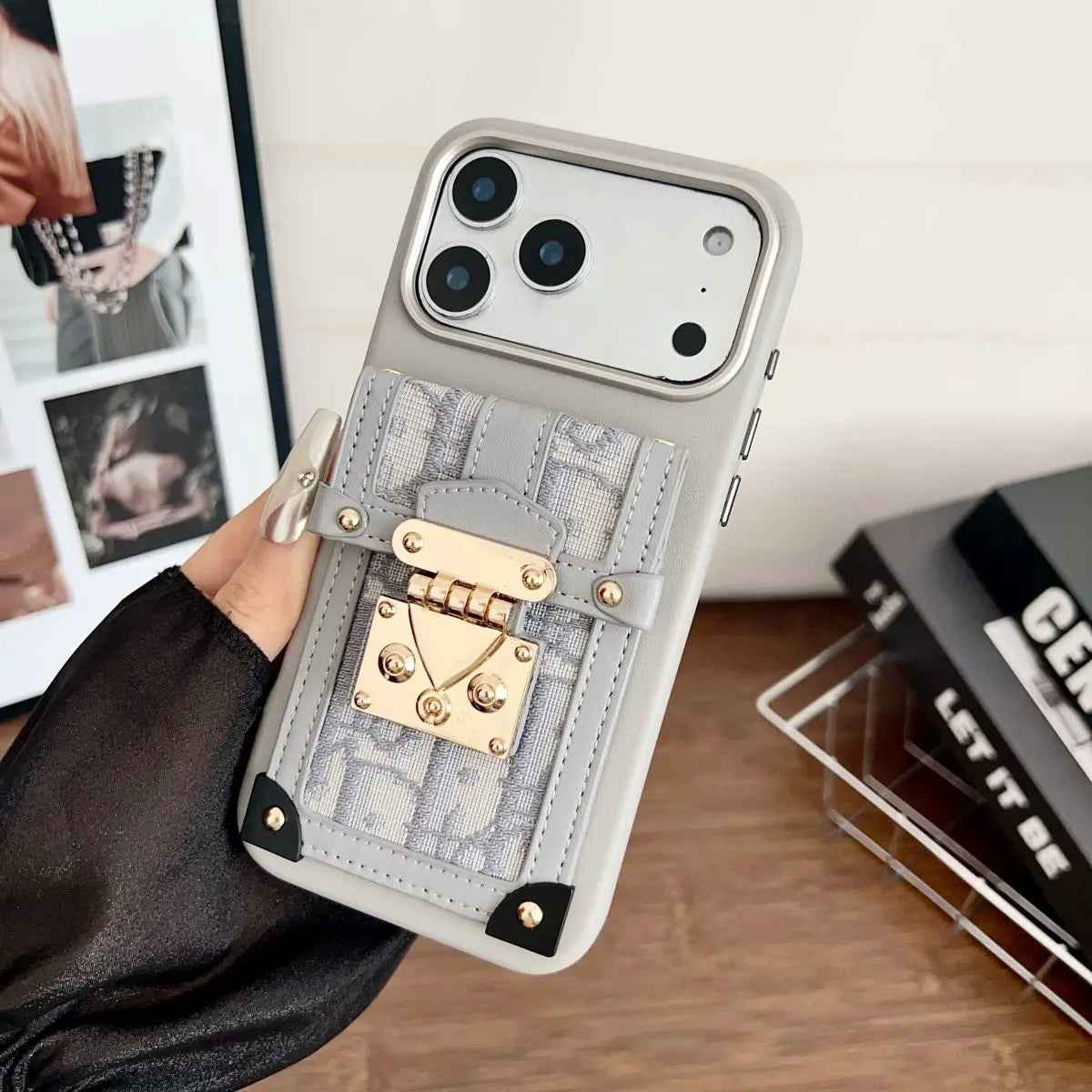 Fashion Dior Crossbody Phone Case iPhone 12-17 Series