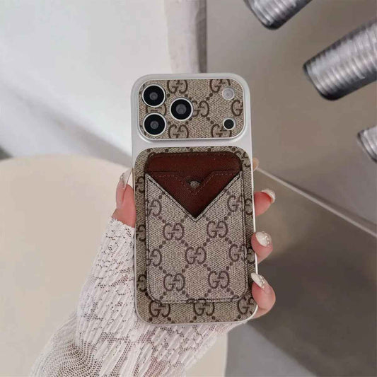 Gucci iPhone Case - GG Style Phone case Magnet Card Holder