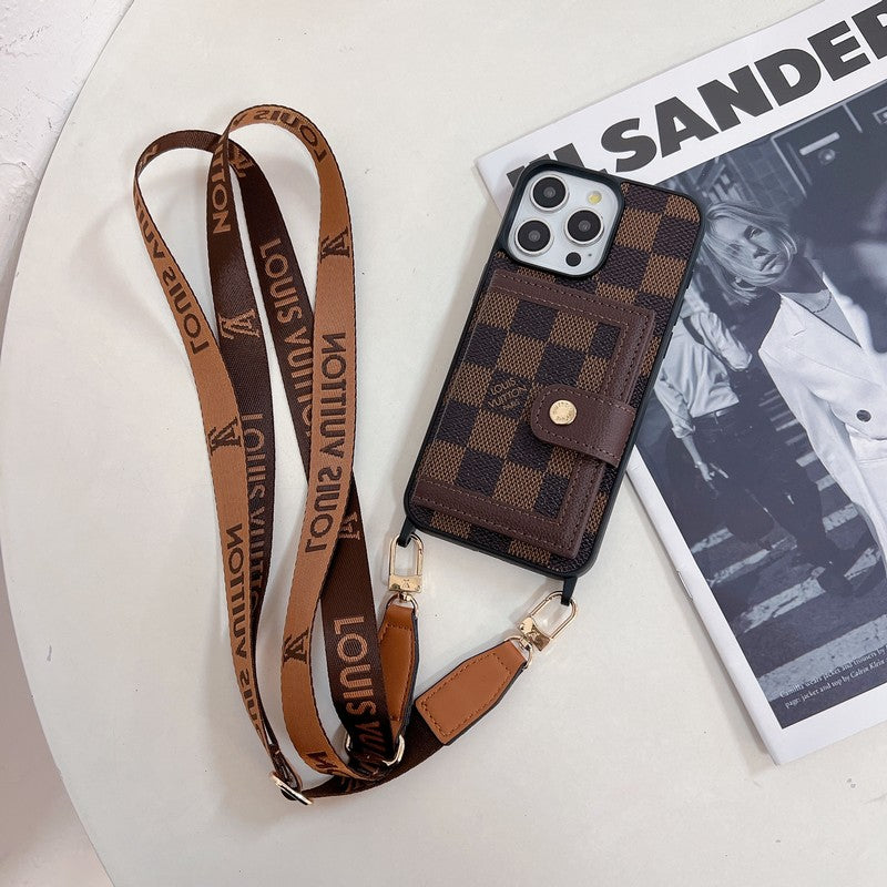 Lou Card Bag Crossboday iPhone Case