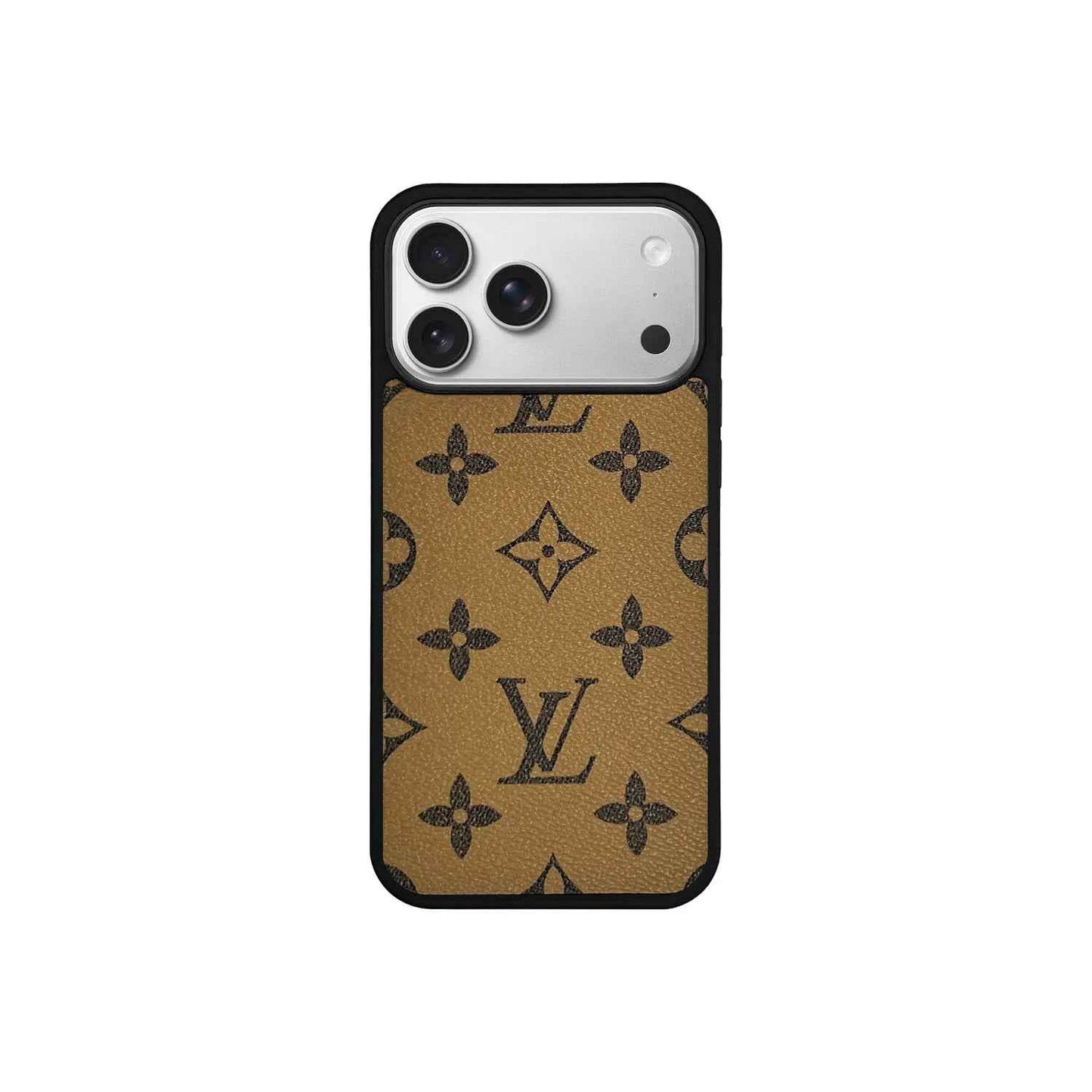 Louis Vuitton LV Brown Monogram iPhone Case 12-17 Series