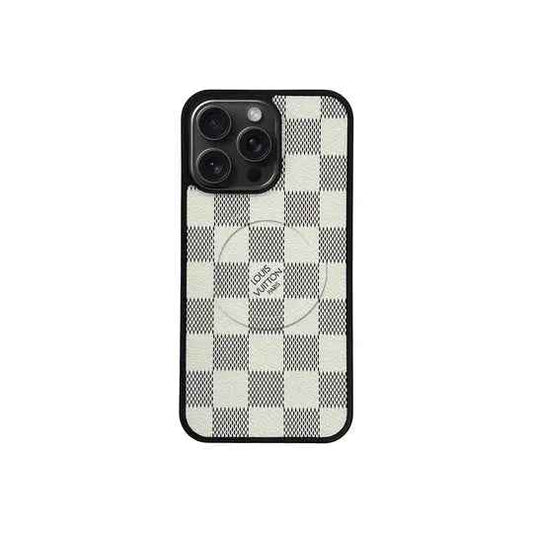 Louis Vuitton iPhone Case - LV White Classic MagSafe Case for iPhone
