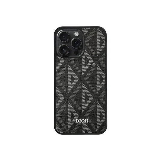 Christian Dior iPhone 17 Pro Max case Monogram & Geometric Slim Case - Elitesmark