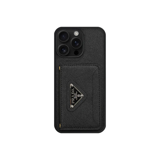 Luxury iPhone Case with Card Holder & Lanyard For iPhone 12-17 - Elitesmark