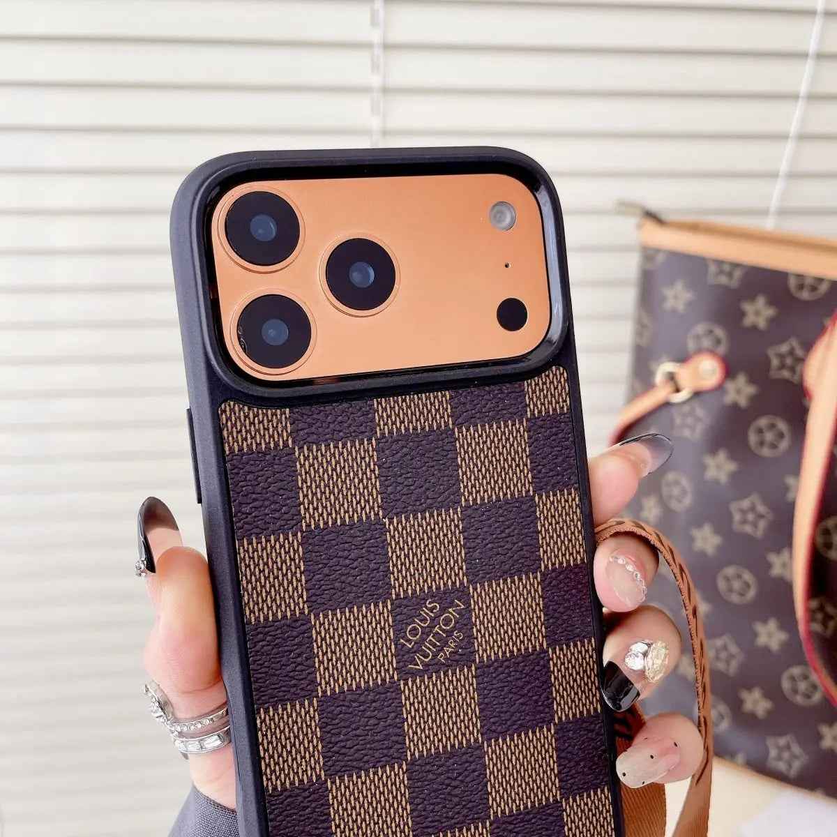 Louis Vuitton iPhone Case - Luxury LV Monogram Phone Case Series