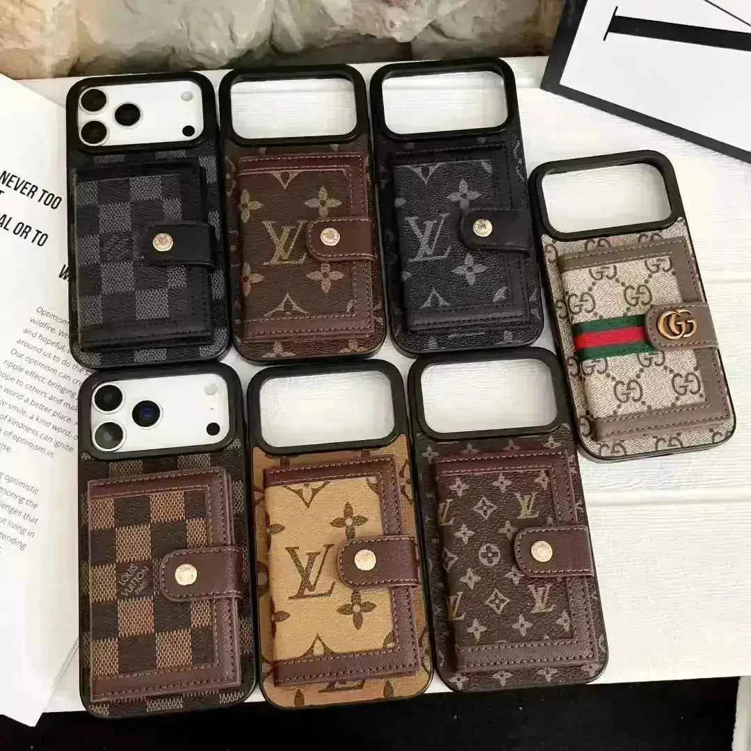 Gucci iPhone 17 Pro Max Case with CardHolder - Supreme GG iPhone Case