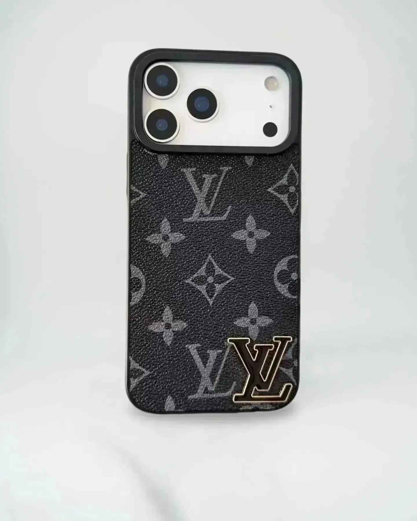 Monogram Canvas Louis Vuitton iPhone 17 Pro Max Case With Logo