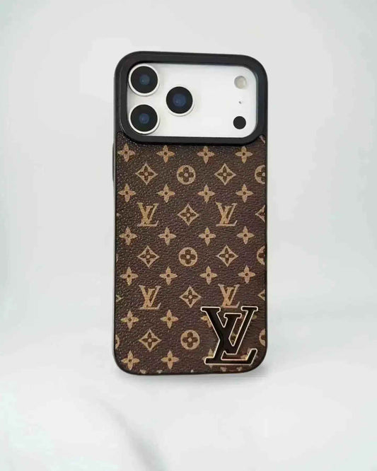 Louis Vuitton iPhone 17 Pro Max Case With Logo - Damier Graphite Canvas