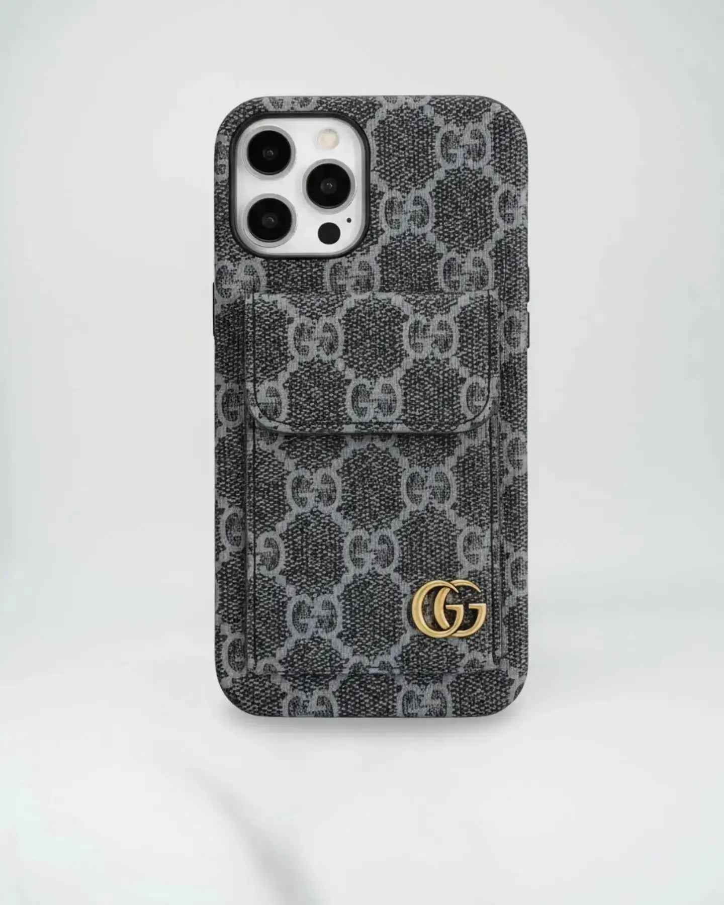Louis Vuitton iPhone 17 Pro Max Case With CardHolder - Brown Checkered