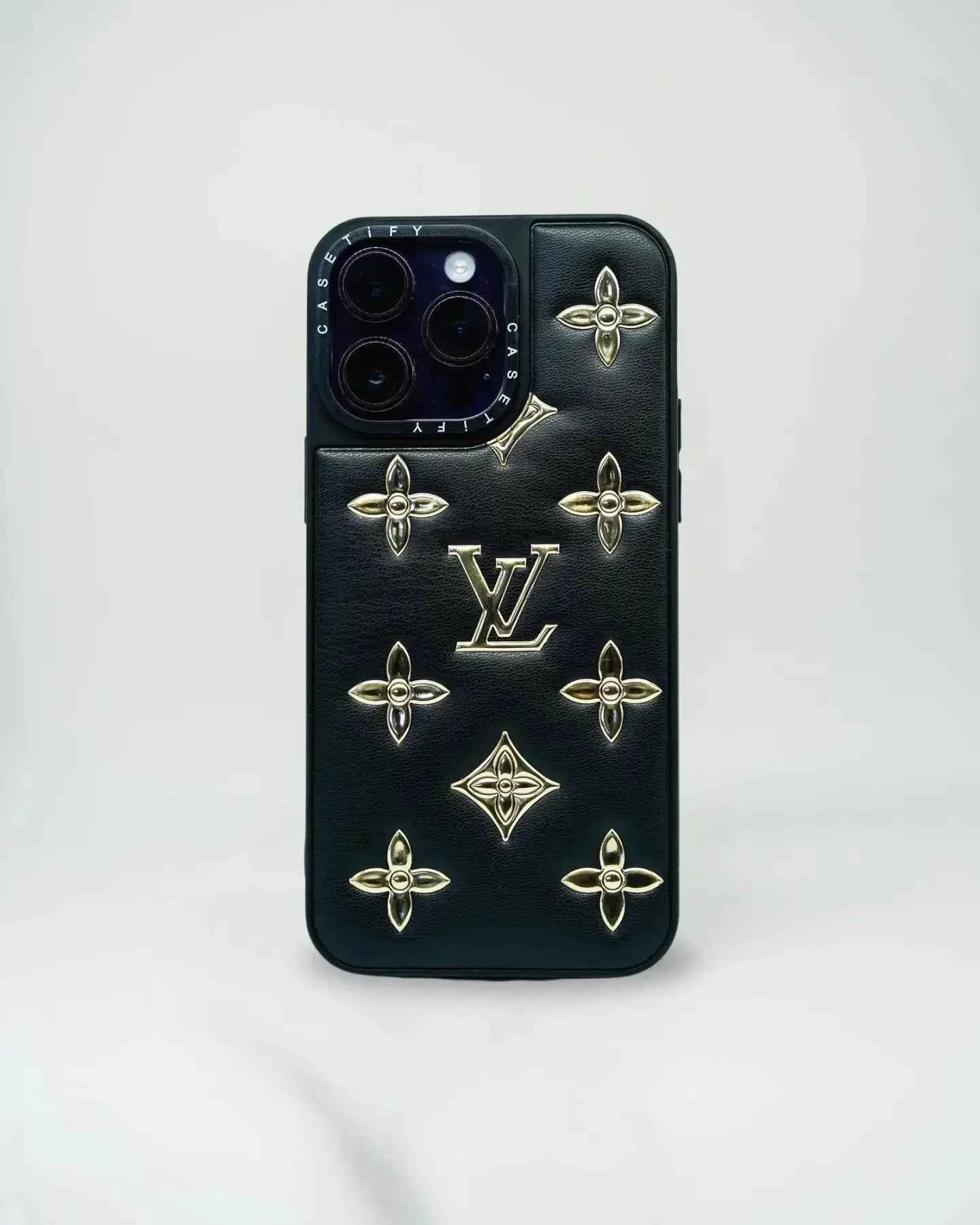 Louis Vuitton iPhone 16 Pro Max Case - White Monogram Coussin Chain