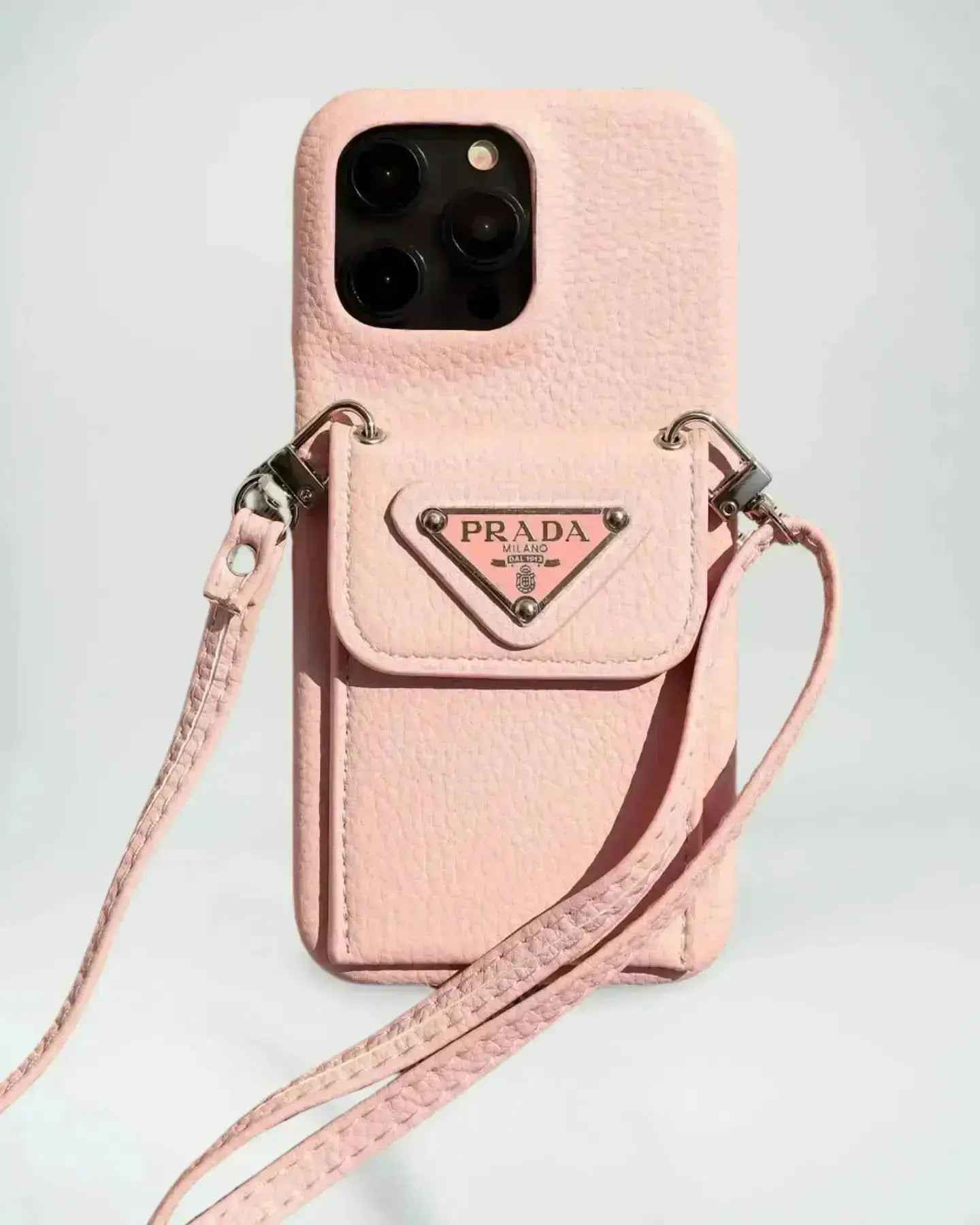 Le Ciel Prada iPhone 16 Pro Max Case With Strap Crossbody