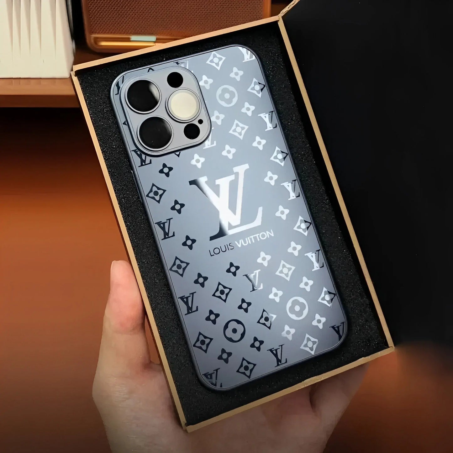 Luxury Louis Vuitton iPhone Cases - 3D LV Monograms Case - Elitesmark
