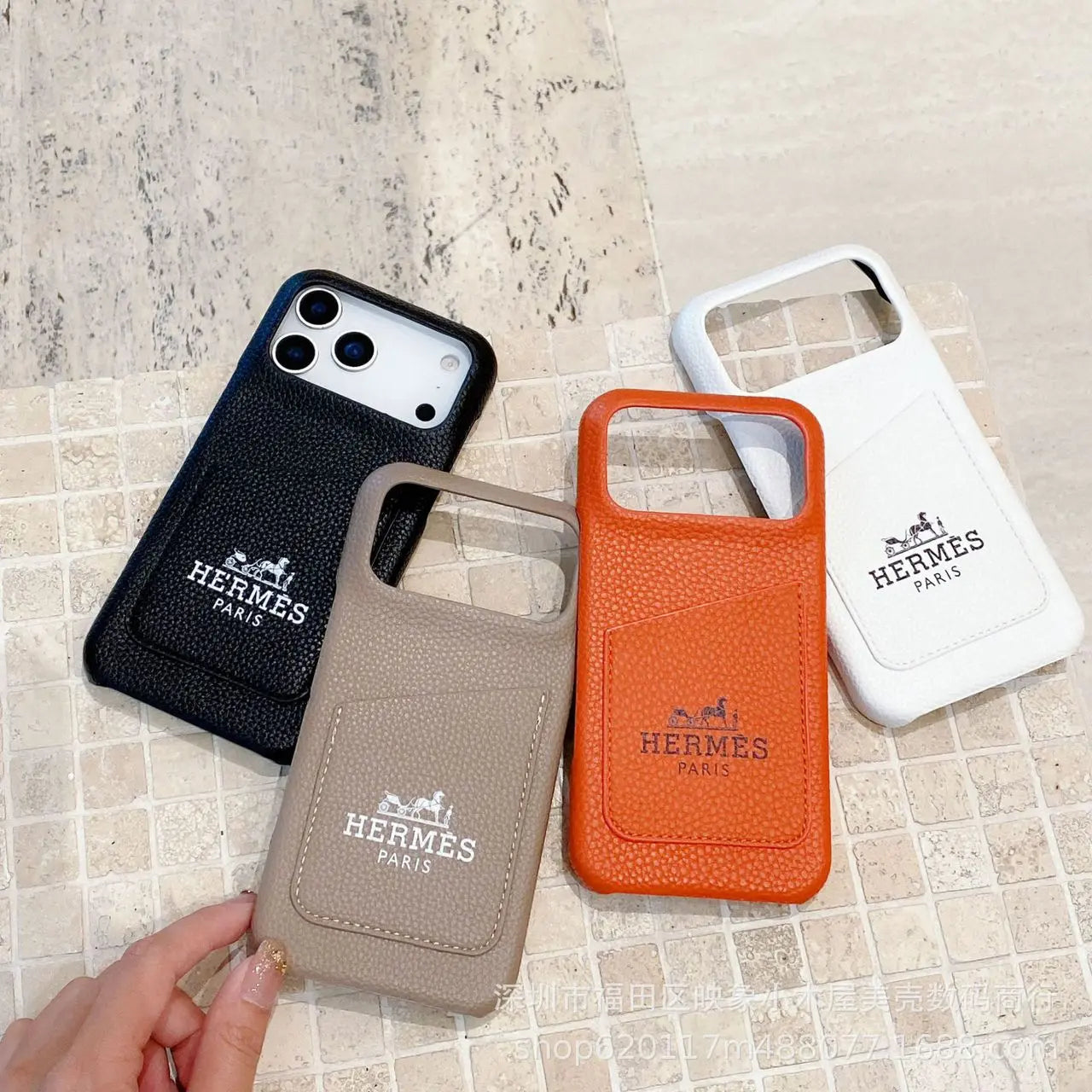 Luxury Leather Phone Case for iPhone 13-17 - Elitesmark