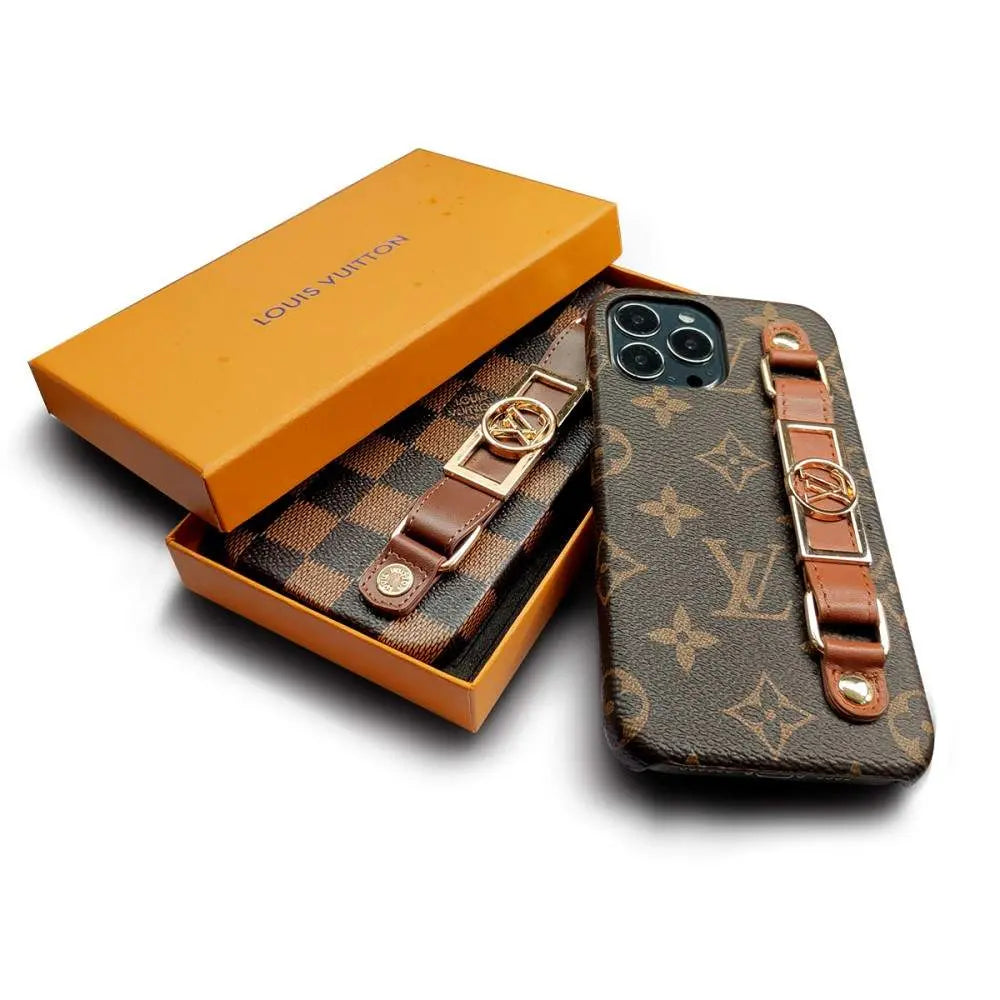Luxury Leather Wristband iPhone Case - Elitesmark