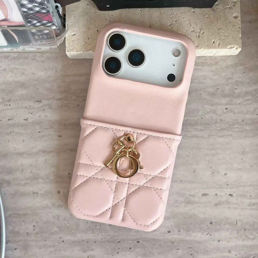 Christian Dior iPhone 17 Pro Max Case – Luxury Quilted Designer Phone Case
