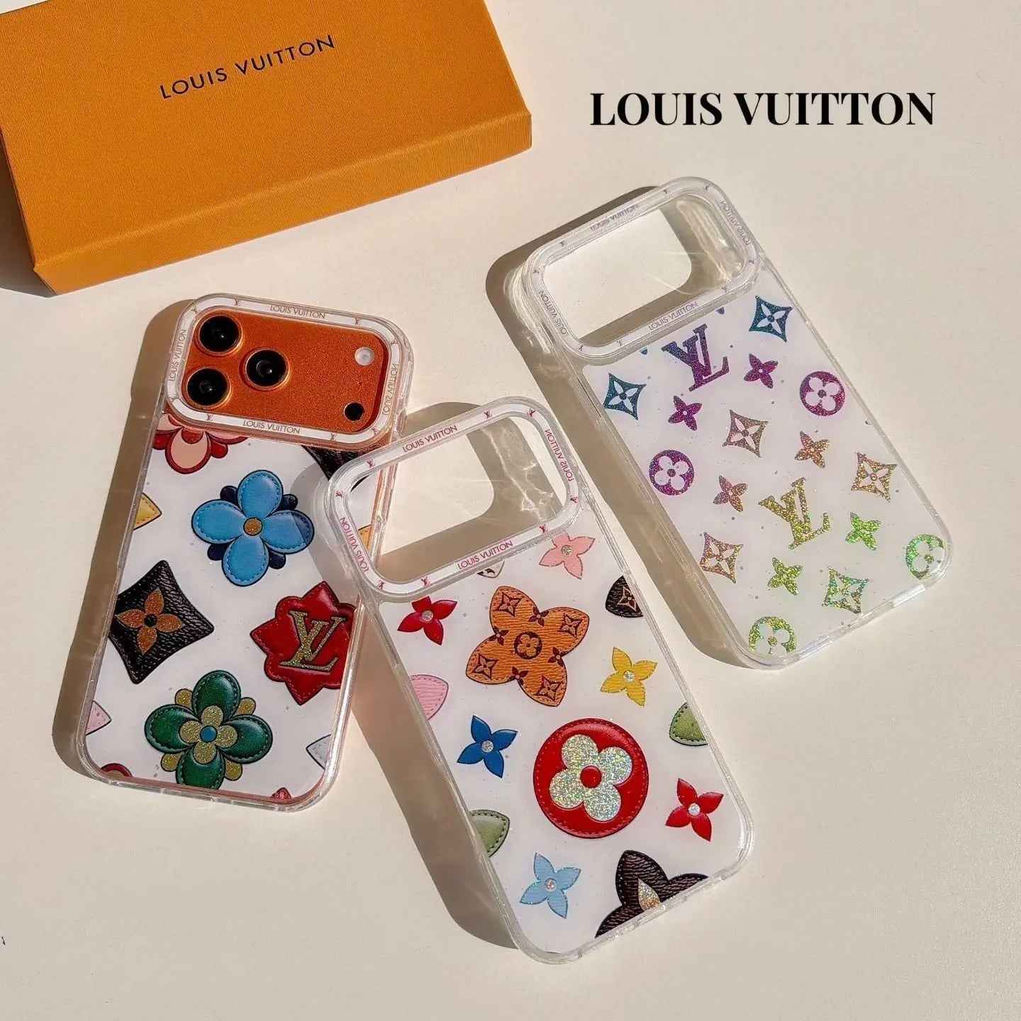 Louis Vuitton iPhone Case - White Multicolor Monogram LV iPhone Case