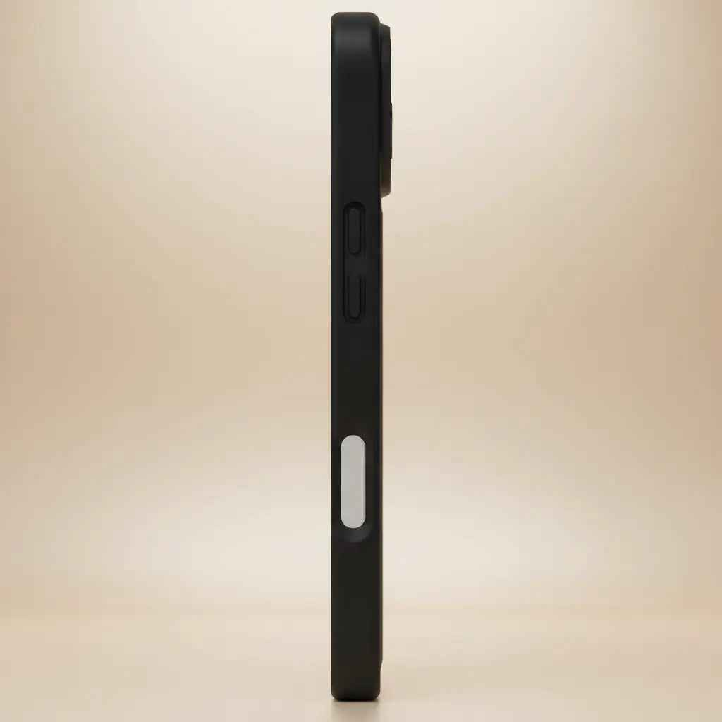 Black RIMOWA iPhone 17 Pro Max Case – Luxury Grooved Designer Cover