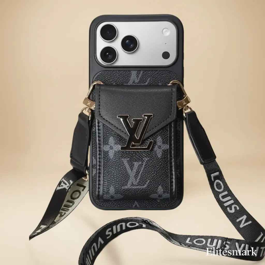 Brown Louis Vuitton iPhone 17 Pro Max Phone Case – Classic Monogram Luxury Cover