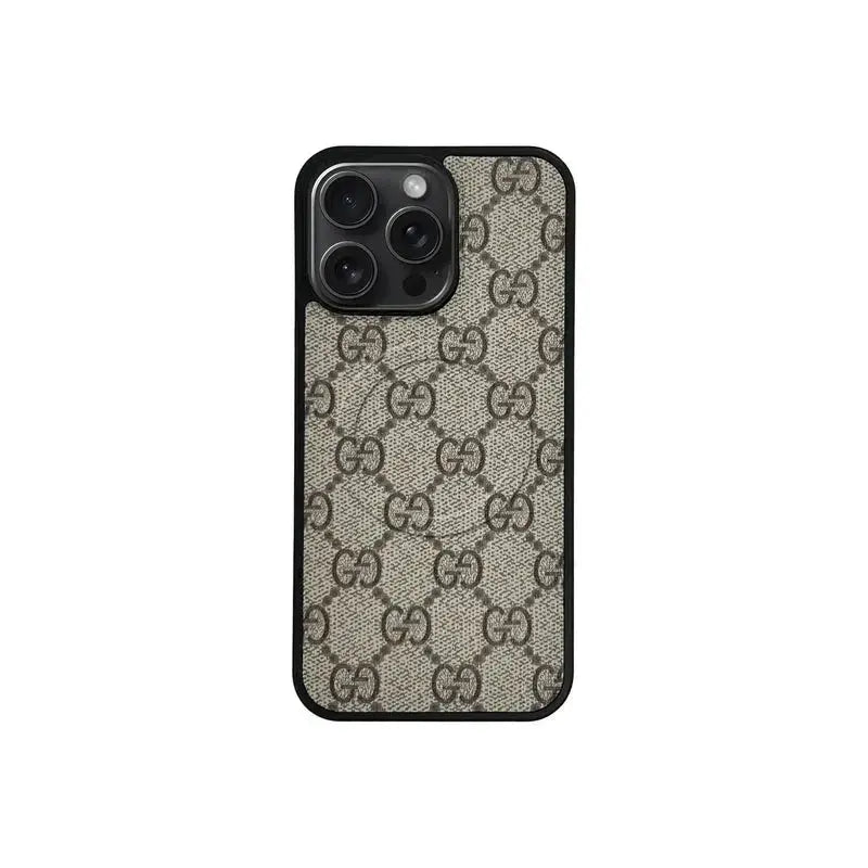 Designer Monogram MagSafe Case for iPhone 12-17 Series - Elitesmark