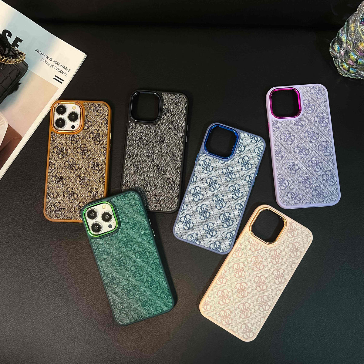 Purple Guess iPhone Case-MD231025