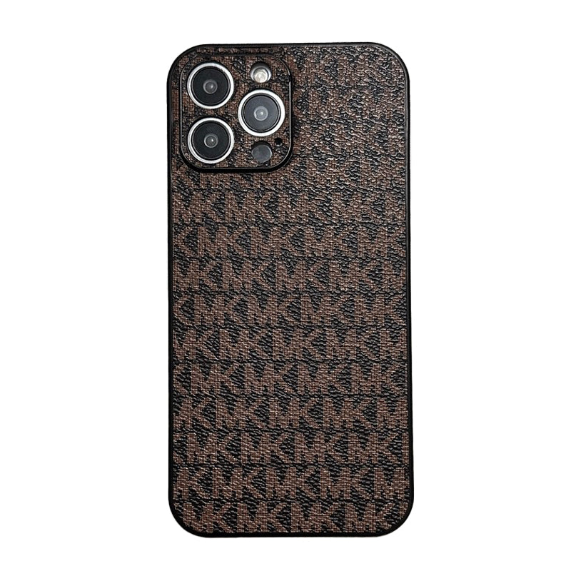 MK Leather iPhone Case