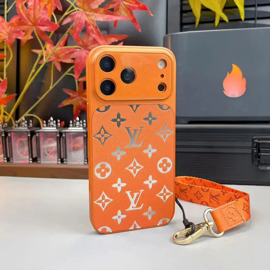 Louis Vuitton LV Monogram iPhone Case With Mini Strap For iPhone - Elitesmark