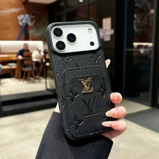 Louis Vuitton iPhone Case - LV Monogram Case with Cardholder - Elitesmark