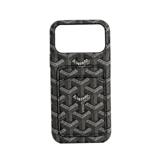 GYD Leather Card Holder Case for iPhone 12-17