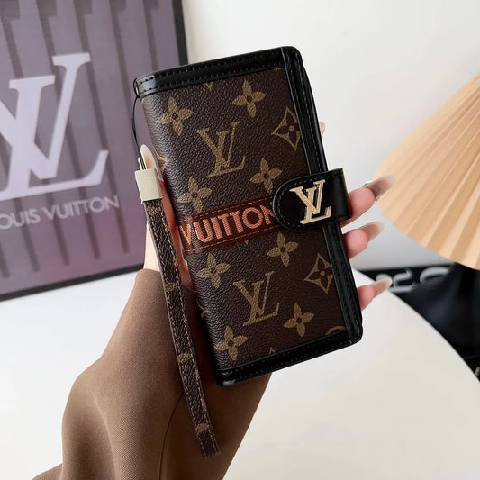 Louis Vuitton LV wallet iPhone case Monogram Wallet Card Holder iPhone Case - Elitesmark