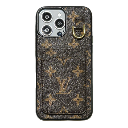 Lou Card Holder Scarves iPhone Case