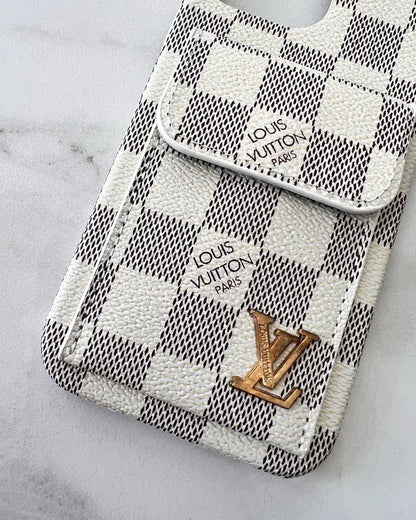 LV iPhone 17 Pro Max Case Cardholder
