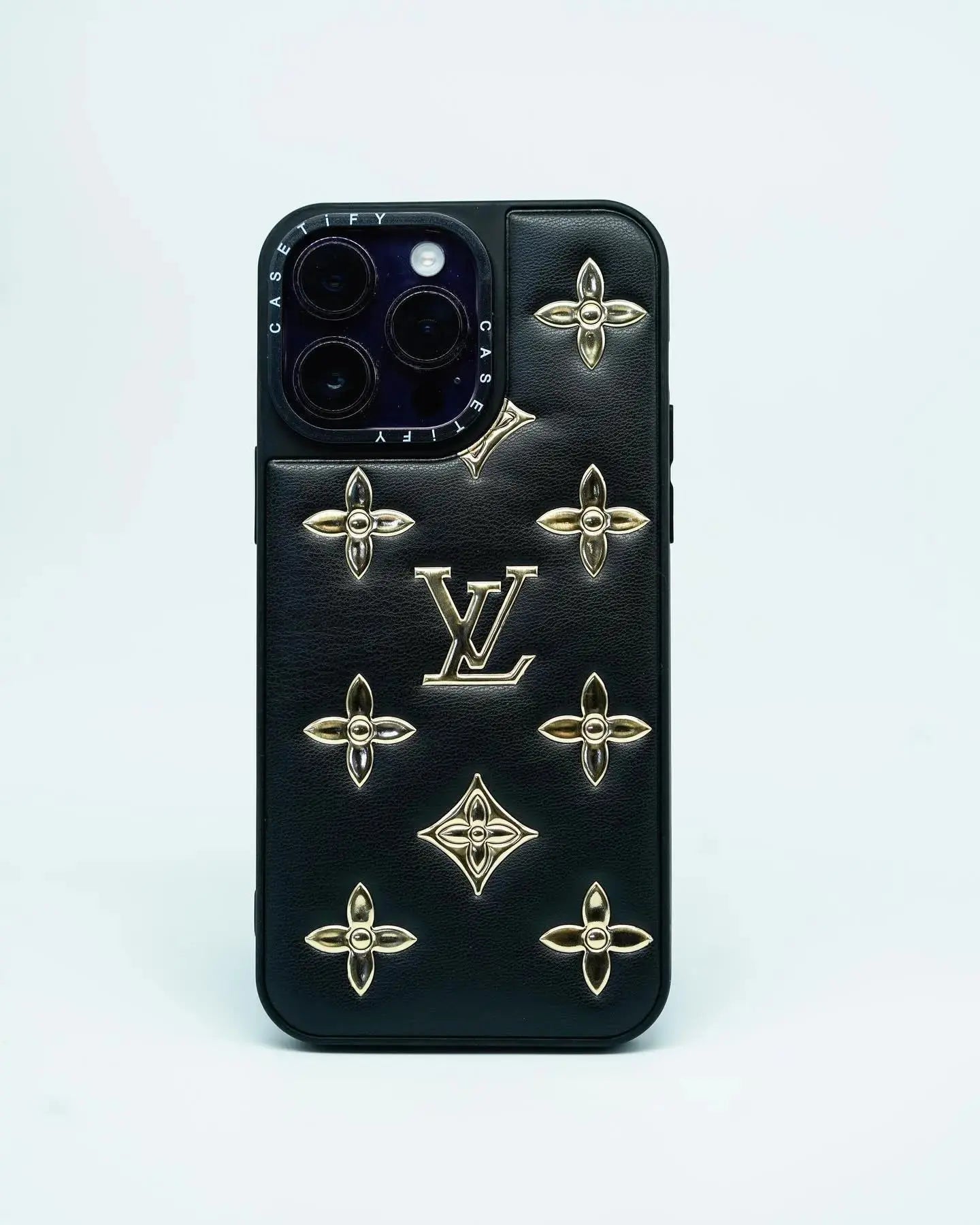Louis Vuitton iPhone 17 Pro Max Case - Black Gold