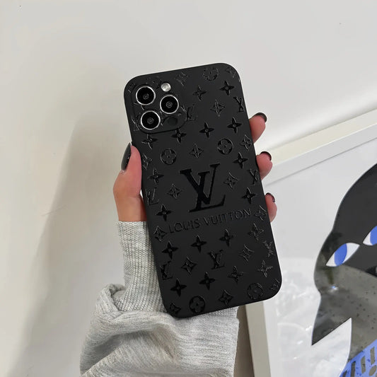 Luxury iPhone Cases Louis Vuitton Gucci Fendi Chanel 3D Monogram Case - Elitesmark