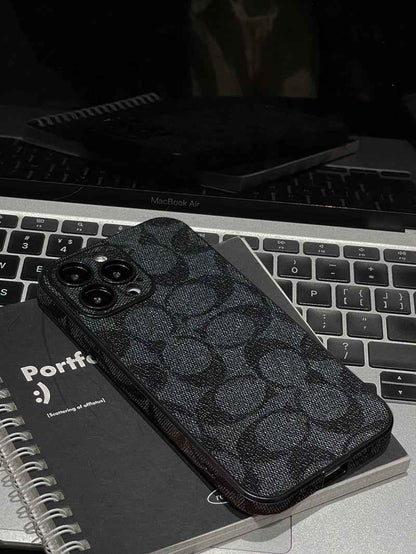 Coach iPhone Case  Black -QB240402