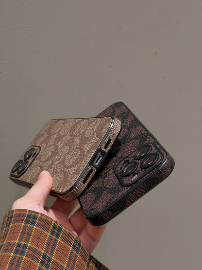 Coach iPhone Case Coffee -QB240402