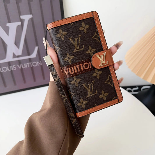 Louis Vuitton LV wallet iPhone case Monogram Wallet Card Holder iPhone Case - Elitesmark