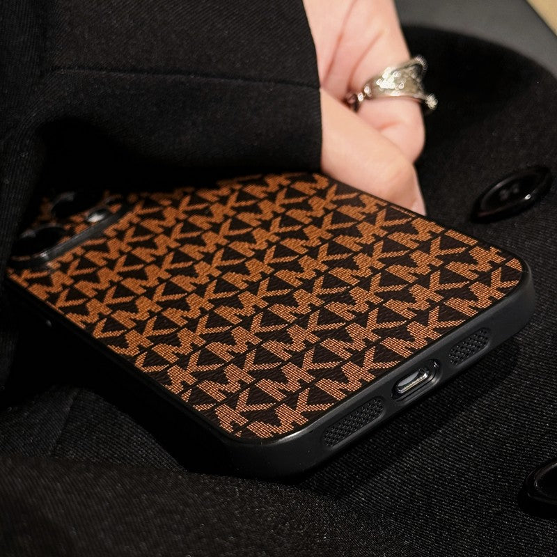 MK Leather iPhone Case