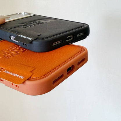 Luxury Leather Phone Case for iPhone | Embroidered Fashion Style Cover