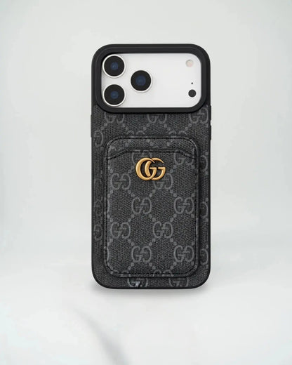 GG Supreme Gucci iPhone 17 Pro Max With Cardholder