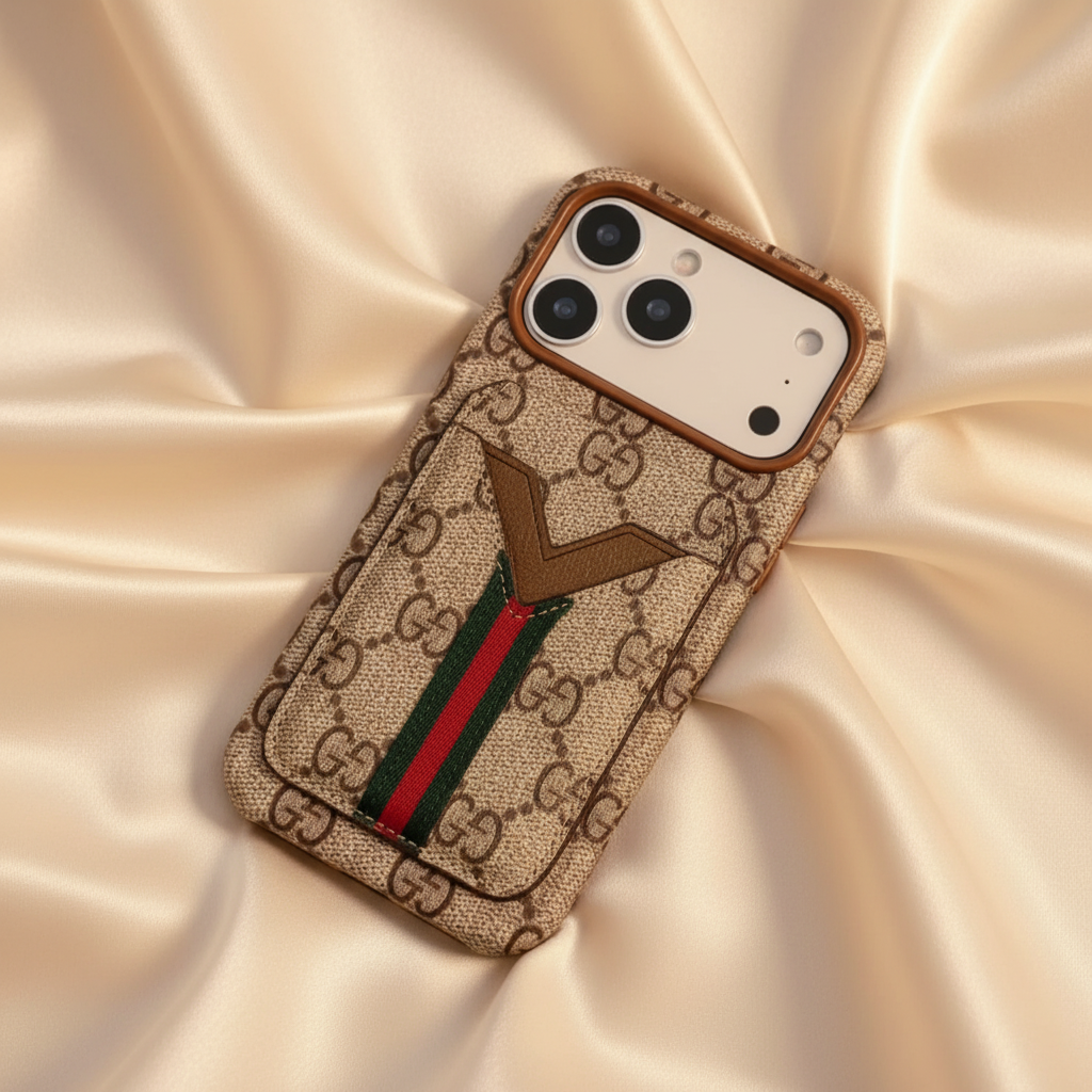 Gucci Style | White Monogram Multicolors Louis Vuitton iPhone 17 Pro Max Case with Cardholder – Classic Canvas Luxury | luxury iPhone case, designer phone case, LV monogram, Louis Vuitton inspired, iPhone 17 Pro Max case | Elitesmark