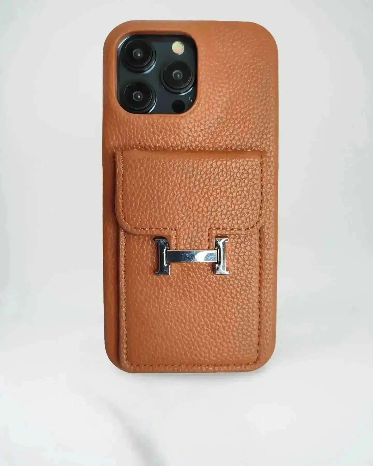 Le Bleu Hermès iPhone 17 Pro Max Case with Cardholder