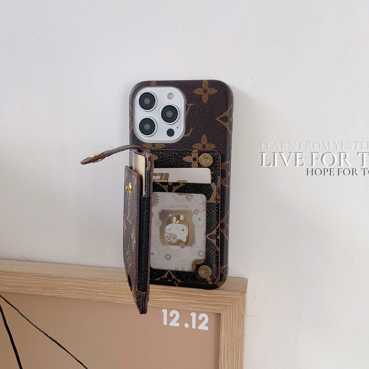 Lou Card Holder iPhone Case