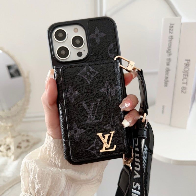 Lou Side Card Bag Crossbody Color iPhone Case