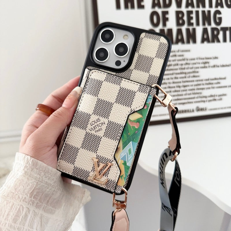 Lou Side Card Bag Crossbody Color iPhone Case