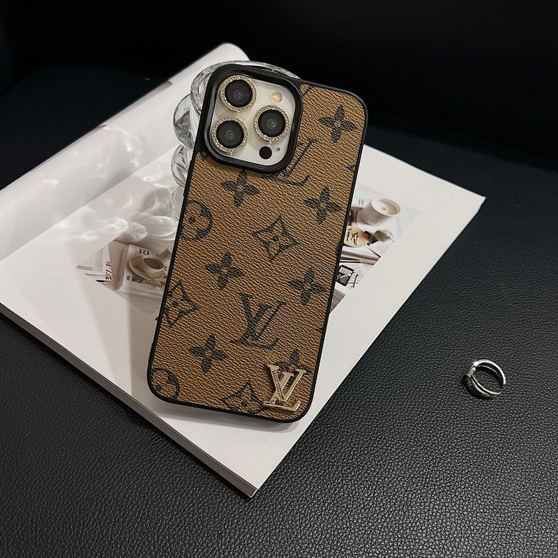 Lou Classic Leather iPhone Case