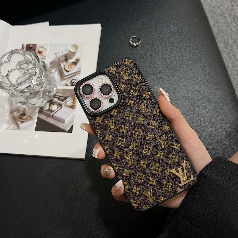Lou Classic Leather iPhone Case