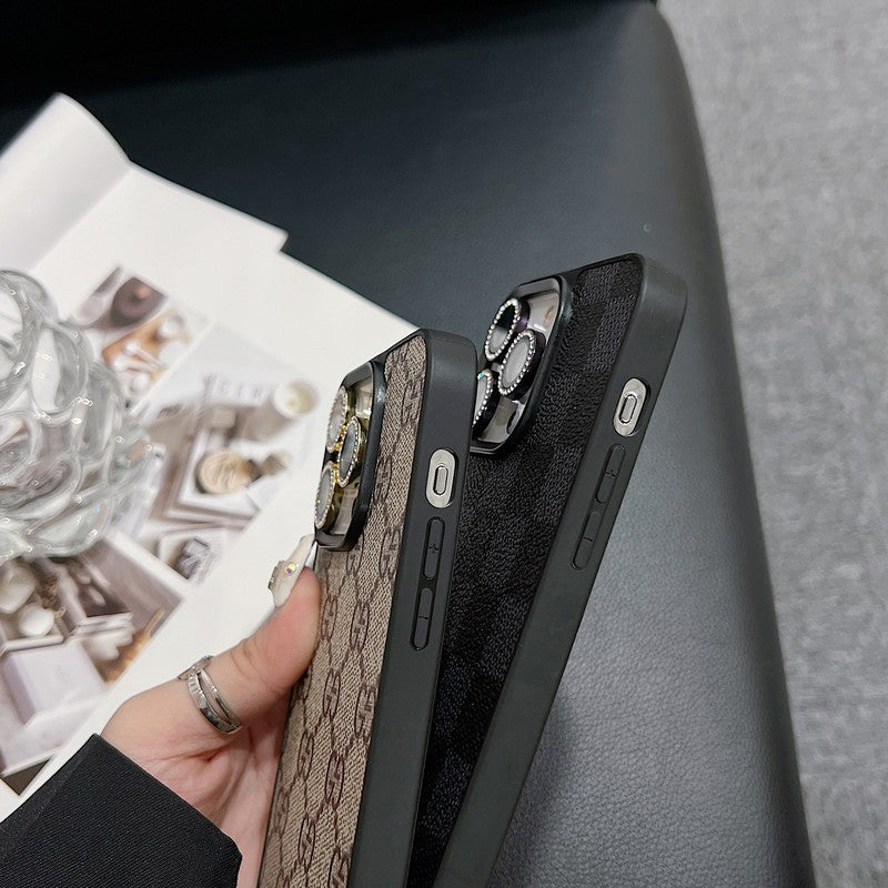 Lou Classic Leather iPhone Case